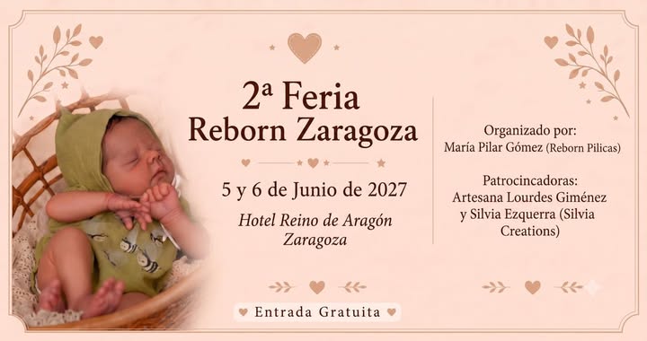 Reborn Doll Show Zaragoza 2027 event banner